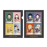 アニメ「鬼滅の刃」 集合 みにきゃら ティーカップver. クリアファイル