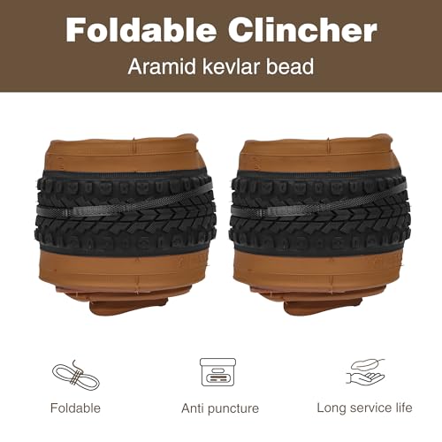 WEEROCK 26x1.5 Brown Wall Tire