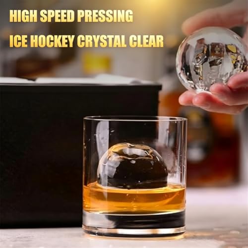 Prensa para Hielo de 70 Mm en Aluminio y Madera Estilo Coctelería 3