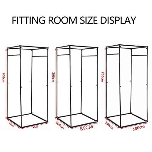 Vestidor de ropa exento y desmontable para corners de moda y sastrería 4