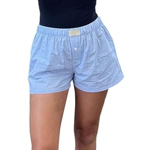 Plaid Shorts Baggy Boxer Shorts