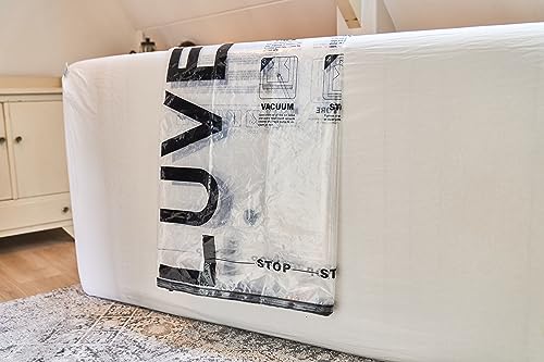 Luvego Vakuumbeutel Matratze 240x130CM - 1 Stück XXL, Aufbewahrungstasche für Matratzen, Vakumierbeutel Geeignet für Matratzen, Platzsparende Vacuum Bags, Staub,motten und feuchtigkeitsfreie Bewahrung – Bild 4