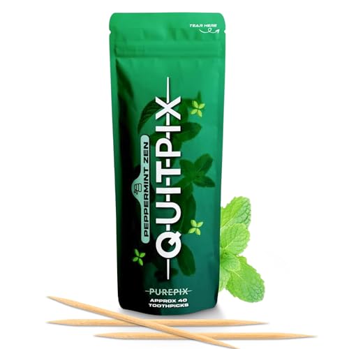 Seasonal Flavor Infused Premium Flavored Toothpicks - to Help Quit