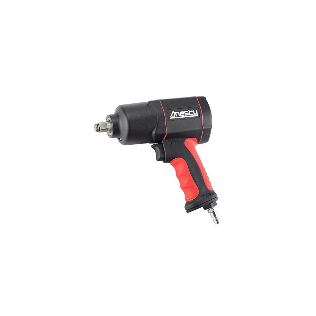Air Impact Wrench 1/2" , 1700Nm Heavy Duty Air Impact Gun Tool Twin