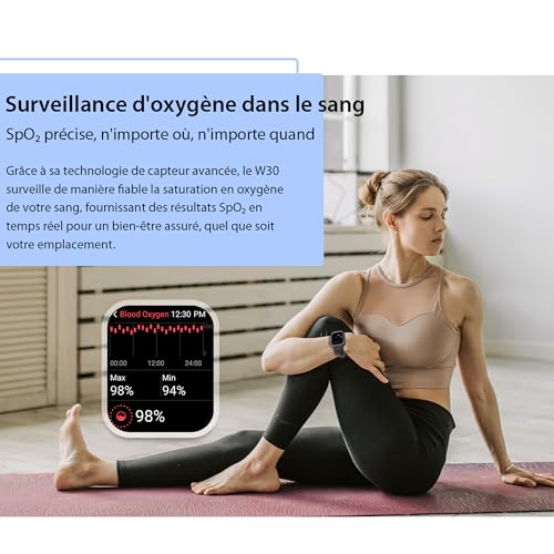 Blackview W30 Montre Connectée 1.91'' Microphone intégré Neuf - vue 10