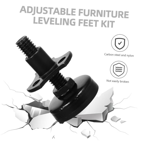 Patas niveladoras de muebles ajustables DOITOOL para mesa y gabinetes 5