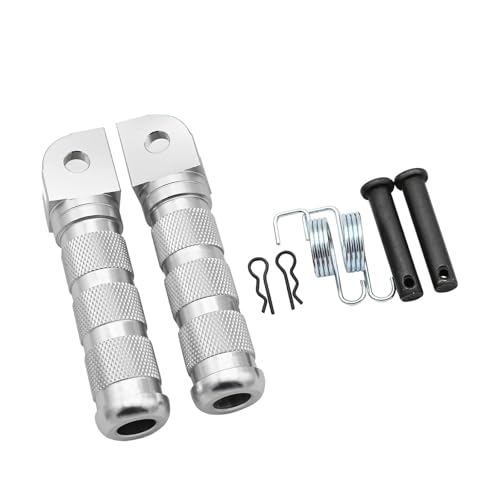 Moto repose pieds avant pour Kawasaki Z1000 Z750 ZX-6R 2009-2017 en aluminium argent
