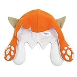 Cai Hong レディース 可愛い まいか いか イカ帽子 (オレンジ (ショート), L(頭囲:約56cm))