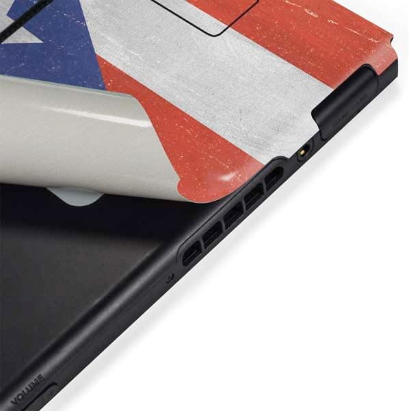 Skinit Decal Gaming Skin Compatible with Nintendo Switch Bundle - Puerto Rico Flag Distressed Design