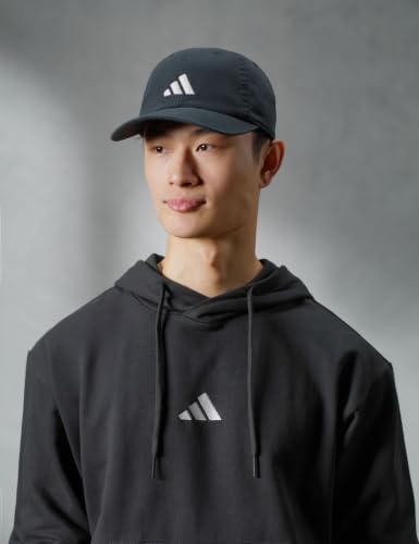 adidas Herren Baseball Cap – Ultimate Adjustable Strapback Hat, Relaxed Fit, Cotton Baseballkappe, Schwarz/Weiß/3.0, Einheitsgröße – Ansicht 2