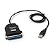 Produktbild Tutoy 80Cm USB Zu Parallel Ieee 1284 36-Pin Drucker Kabel Adapter Konverter Schwarz