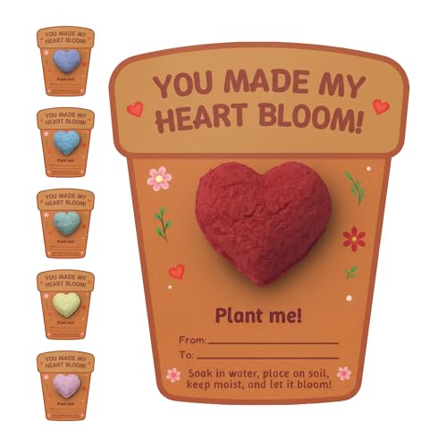 Seed Bloom 3D Heart Seed Paper Gift Set