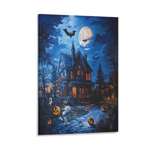 Château Murale peinture sur toile 50x75cm pour sublimer votre salon