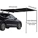 JCSRYD SUV Awning for Camping Versatility Car Awning, Roof Rack Pull-Out Sun Shade, PU5000mm Retractable Car Side Awning with Storage Bag, for SUV/Truck/Van (Size : 160x250cm/5.2x8.2ft)