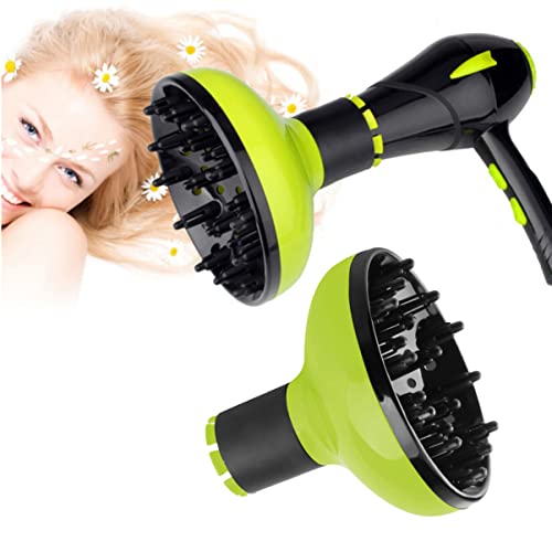 minkissy Difusor de frizz e salão universal para cabelo ondulado natural seco acessório secador de c