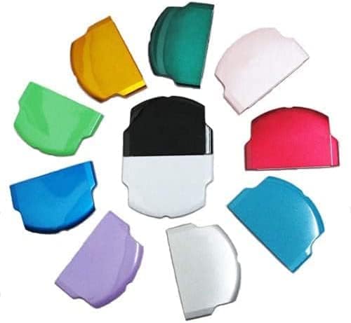 Battery Protector Back Cover Door Case for Sony PSP 2000 3000 Replacement (Green)