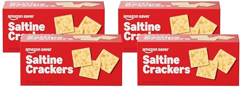 Image of Amazon Saver, Saltine Crackers, 16 Oz (Pack of 4)