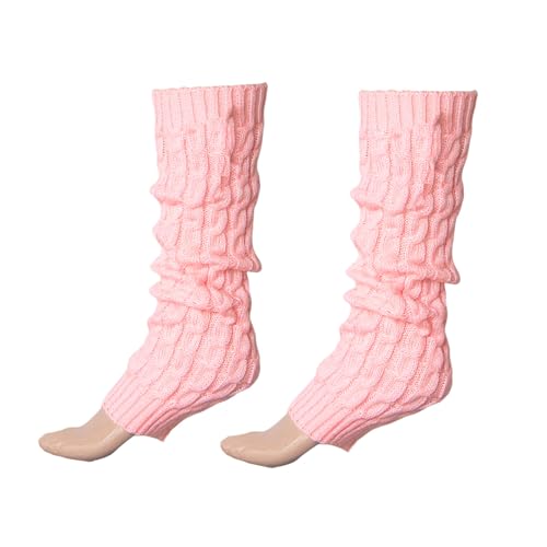 Leg Warmers for Women Knitted Ribbed Stirrup Leg Warmers for Women Winter Extra Soft Long Leg Warmers for Yoga Dance2