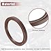 uxcell Car Oil Pump Rear Crankshaft Seal Replacement for Toyota Corolla 1998-2008 No.9031176001