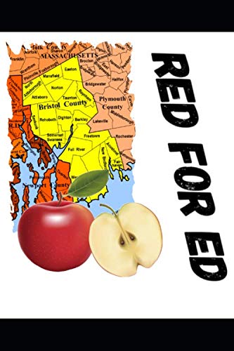 Red for Ed: 6 x 9_college ruled line paper _ 100 pages