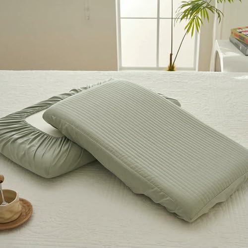 Crafted from 100% cotton, this soft and breathable pillow case feels outstanding comfortable against the skin, no matter winter or summer