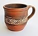 8.5 oz Modern Ceramic Tea Cup with handle - Clay Handmade Pottery Coffee Mug - Rustic Eco friendly Drinkware tasses - Handthrown tableware cups - Organic pottery for anniversary