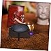 Milisten Small Handpan Holder Stand Portable Drum Rack for Tongue Drums Stable Support Protective Padding Elegant Finish for Musical Display