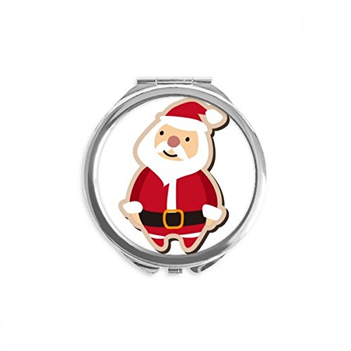 Miroir rond de poche et compact à offrir pour les fêtes de Noël