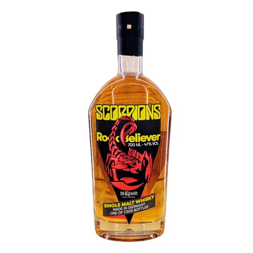 St. Kilian Single Malt Whiskey Scorpions - Rock Believer - [LIMITED EDITION] 47% Vol, 0,7l -...