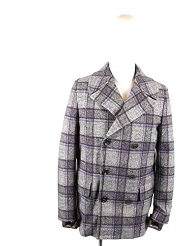 Amazon | [チルコロ1901] コート 6B Pコート チェック ダブル