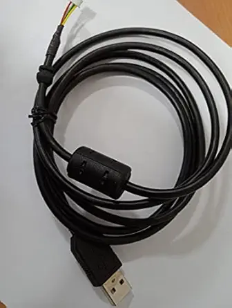 Aarohi Wire for Secugen Hamaster Pro 20/AP Fingerprint Scanner, Black