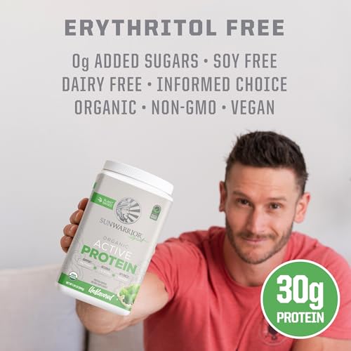 Sunwarrior Vegan Protein Powder Plant-Based Usda Organic Bcaas thumb #4