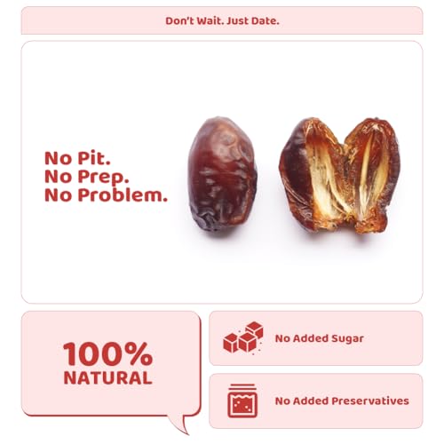 Image of Flyberry Gourmet Seedless Omani Dates 250g | Premium Dry Fruits | All-Natural | No Added Sugar | No Preservatives | Gluten-Free | Vegan | Non-GMO | Khajur /Khajoor /Khejur (250 g)