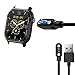 Compatible for HYSTORM G96 Smart Watches Charger, Lamshaw 2 Pin Magnetic USB Replacement Charging Compatible for Compatible with HYSTORM G96 1.85