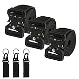 Conception réglable : Les ceintures tactiques mesurent 125 cm de long et ne possèdent pas de trous pré-percés. Cela vous permet d'ajuster précisément la longueur jusqu'à trouver l'ajustement parfait. Votre look reste ainsi simple et confortable.