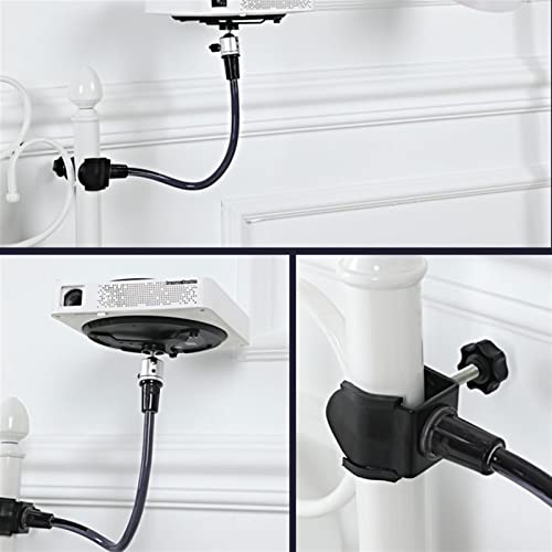 Soporte universal para proyector con clip ajustable de escritorio miniatura 3