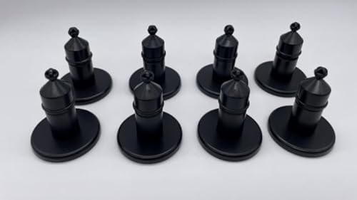 Greenhills Carrera GO!!! Black Adjustable Looping / Bridge Support Set x 8 88109 - NEW - MACC967.