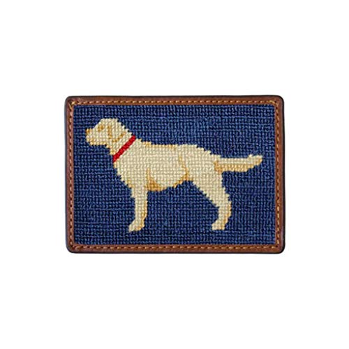 Yellow Lab Needlepoint Credit Card Wallet by Smathers & Branson2