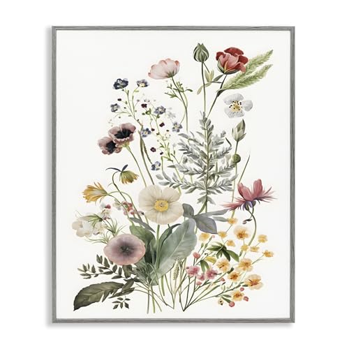 Subtle Spring Blossoms Floral, 16 x 20 Inch Framed Giclée Print