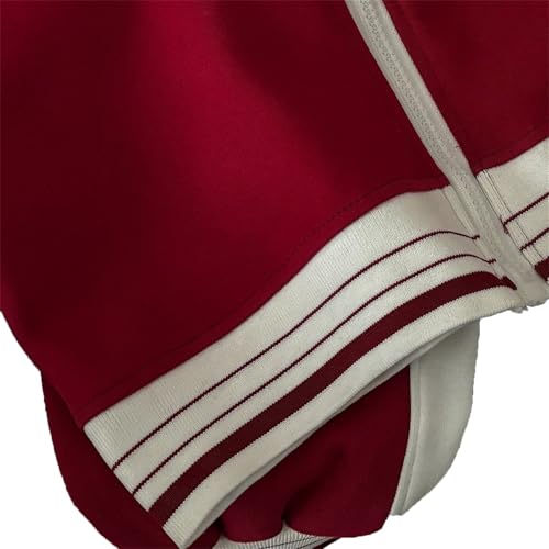 Boys Girls Gym Athletic Sets 2 Piece Sweatsuit Zip Up Jacket Baggy Sweatpants Suit Fall Winter Striped Tracksuit2