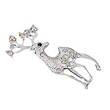 Die Kristalltierbrosche Dekor ist einfach zu bedienen und verfügt über eine breite Anwendung, geeignet für Brosche, Stirnband, Geschenkgutscheine und vieles mehr