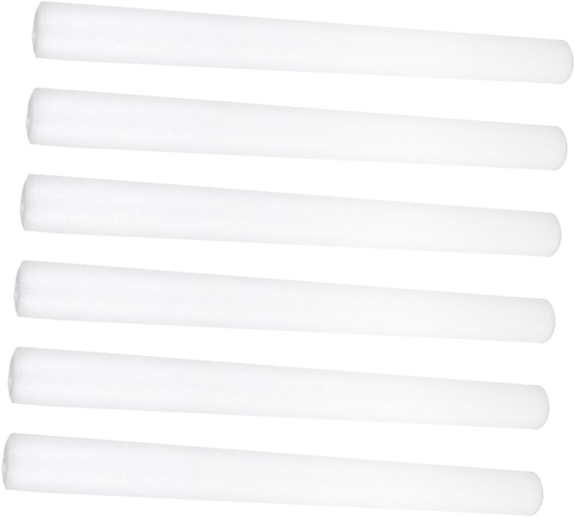 Waterproof Refrigerator Pad 6pcs White Drawer Liners Non-Slip Cabinet Mat Shelf Liner 45x150cm for Kitchen and Pantry Storage Protection