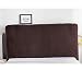 CXLT Bett Kopfteil Bezug/Kopfteil Hussen Doppel Einzelbett Verdicken Polyester Elastische Bett Kopf Abdeckung Rückenlehnenschutz Staubdichte Nordische Schlafzimmer Dekoration,Brown-Length：180-200cm