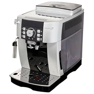 De'Longhi Magnifica S ECAM 21.117.SB Entièrement automatique Machine à expresso 1,8 L, Noir, Argent