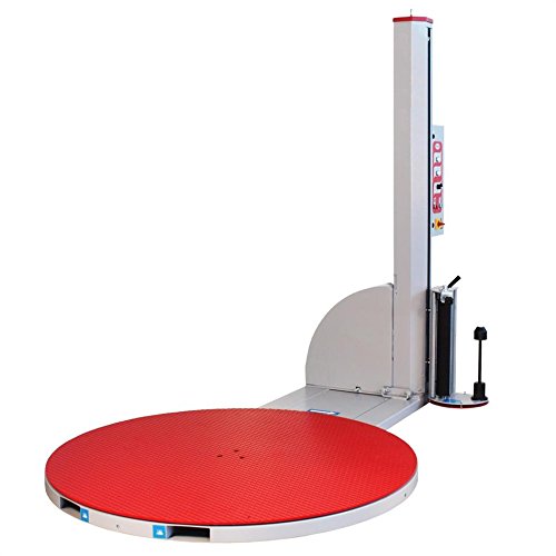 Preisvergleich Produktbild Hochwertige Palettenstetchmaschine Basismodel Palettenwickler Palettenstretcher ROT-SM