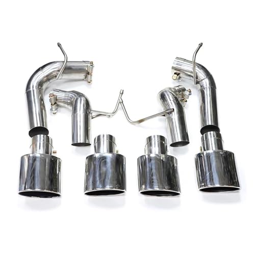 Embout pot d'échappement Mercedes Classe G W464 en acier inoxydable finition argentée élégante