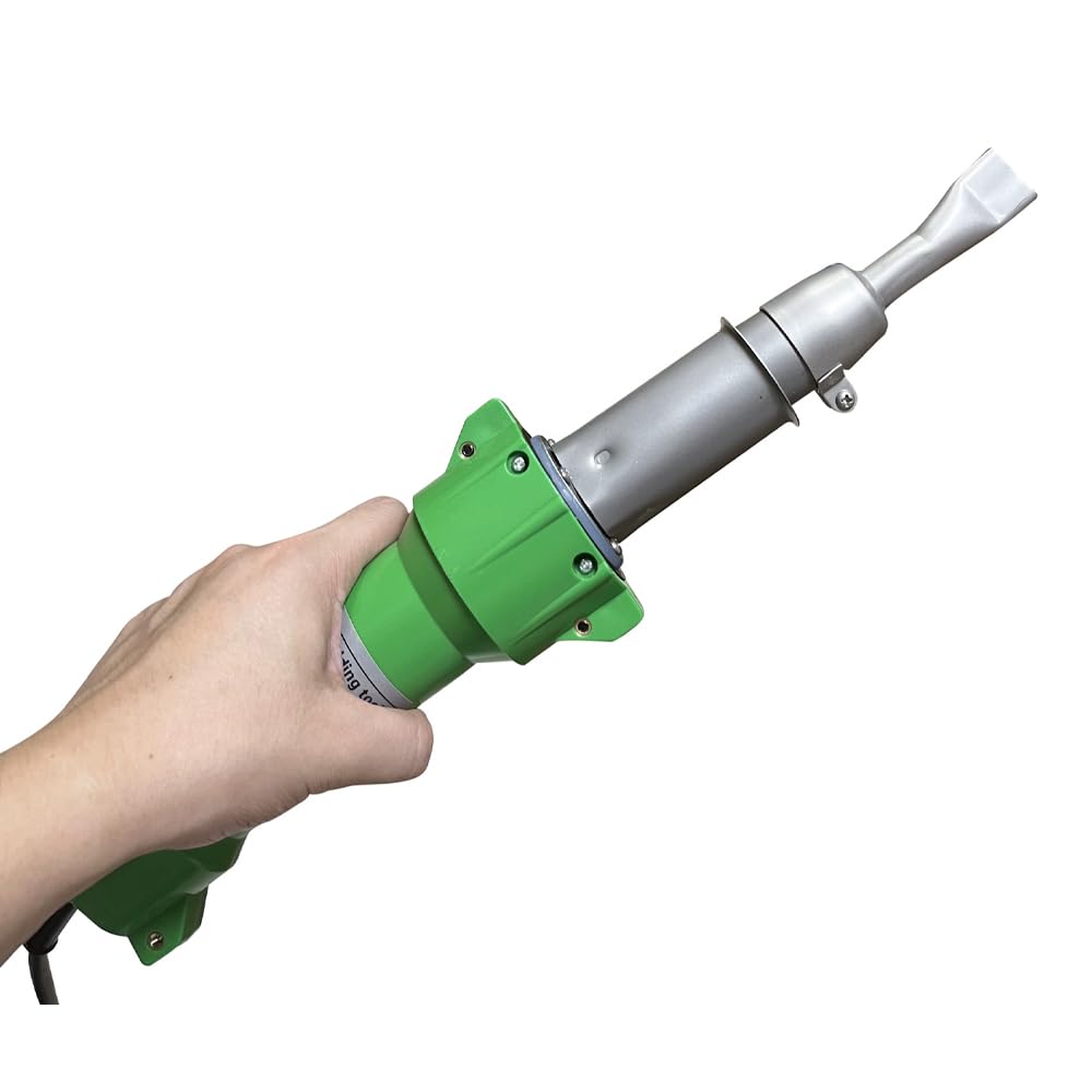 1600W Termico Pistola ad Aria Calda di Saldatura Saldatore di Plastica Saldatore Ad Aria Calda Barra, con Ugelli di Saldatura Rapida, con Luce LED e 2 Ugelli di Saldatura Piatti