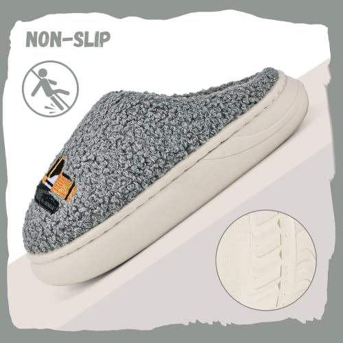 Image of IceUnicorn Kids Slippers Boys Girls Warm Winter House Slippers Big Little Kids Non-Slip Soft Plush Memory Foam Home Shoes for Indoor Outdoor