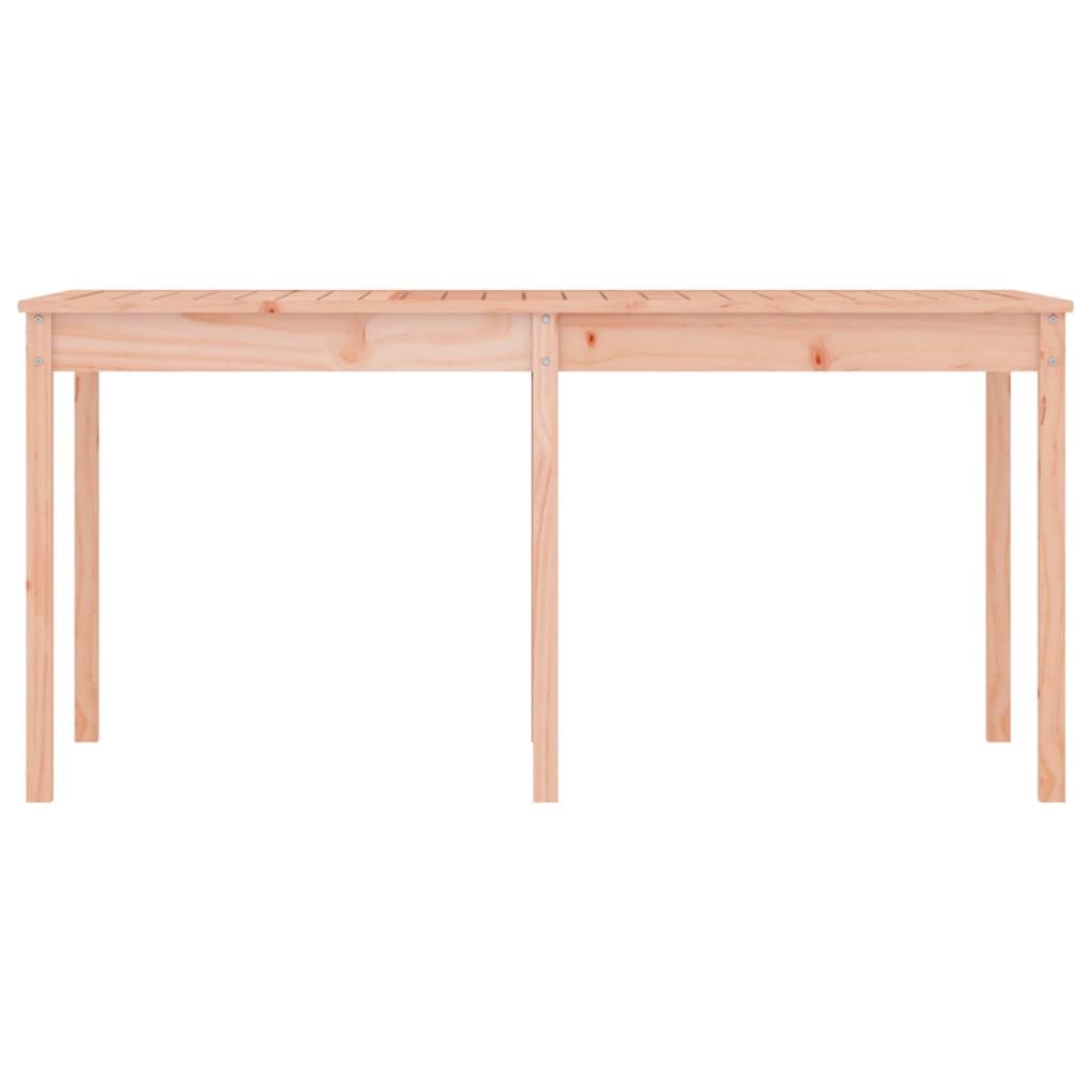 vidaXL Mesa de jardín Madera Maciza Douglas 159,5x82,5x76 cm, Mesa de Exterior, Mesa de terraza, Muebles de Exterior, Mesa de Patio, Muebles de jardín