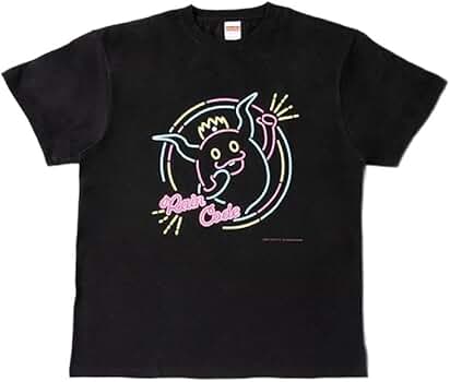 Amazon | Mサイズ レインコード ネオン管デザインTシャツ 1YEY